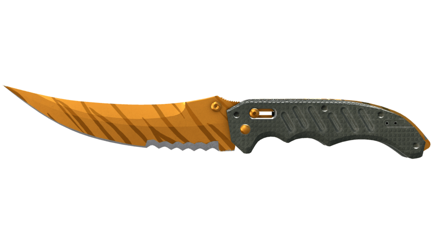 ★ Flip Knife | Tiger Tooth (Factory New)