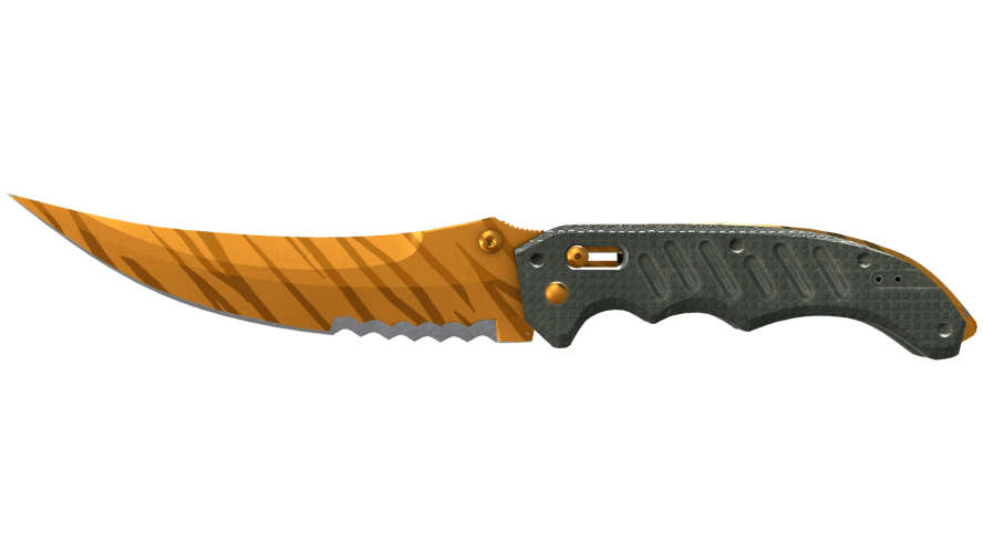 ★ Flip Knife | Tiger Tooth (Factory New)