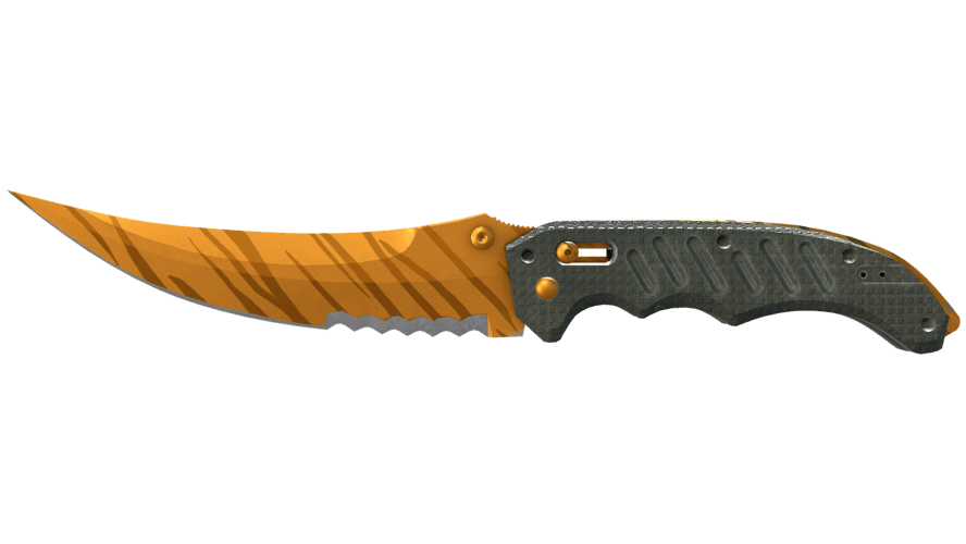 ★ Flip Knife | Tiger Tooth (Factory New)