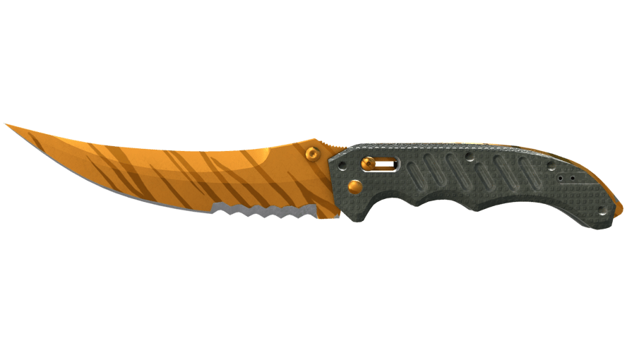 ★ Flip Knife | Tiger Tooth (Factory New)