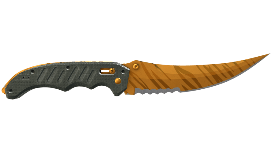 ★ Flip Knife | Tiger Tooth (Factory New)