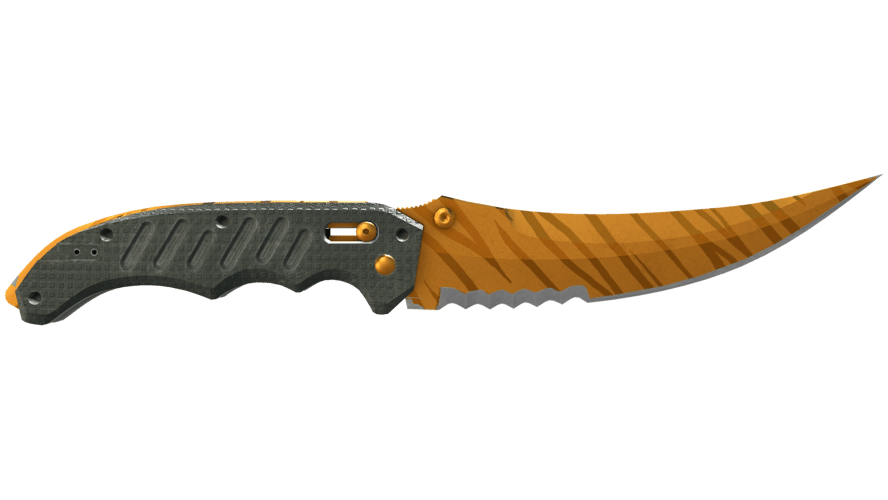 ★ Flip Knife | Tiger Tooth (Minimal Wear)