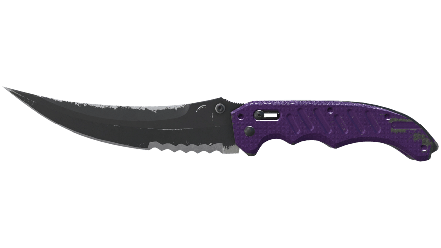 ★ Flip Knife | Ultraviolet (Well-Worn)