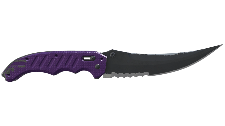 ★ Flip Knife | Ultraviolet (Well-Worn)