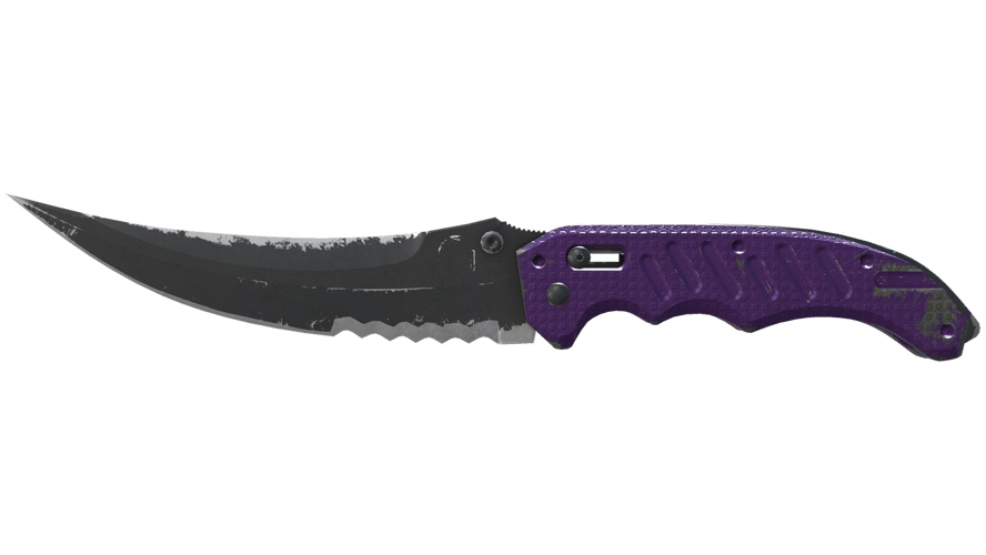 ★ Flip Knife | Ultraviolet (Well-Worn)