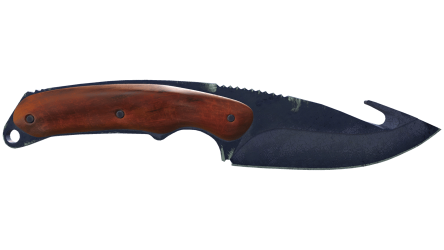 ★ Gut Knife | Blue Steel (Battle-Scarred)