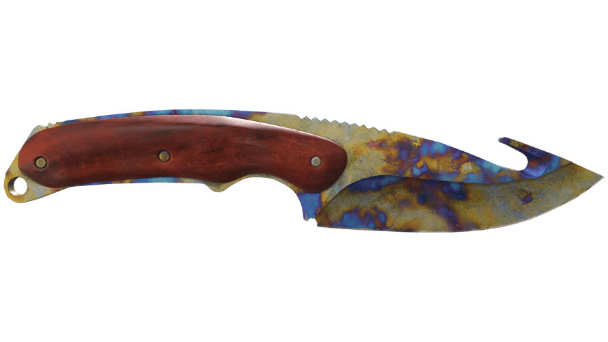 ★ Gut Knife | Case Hardened (Well-Worn)