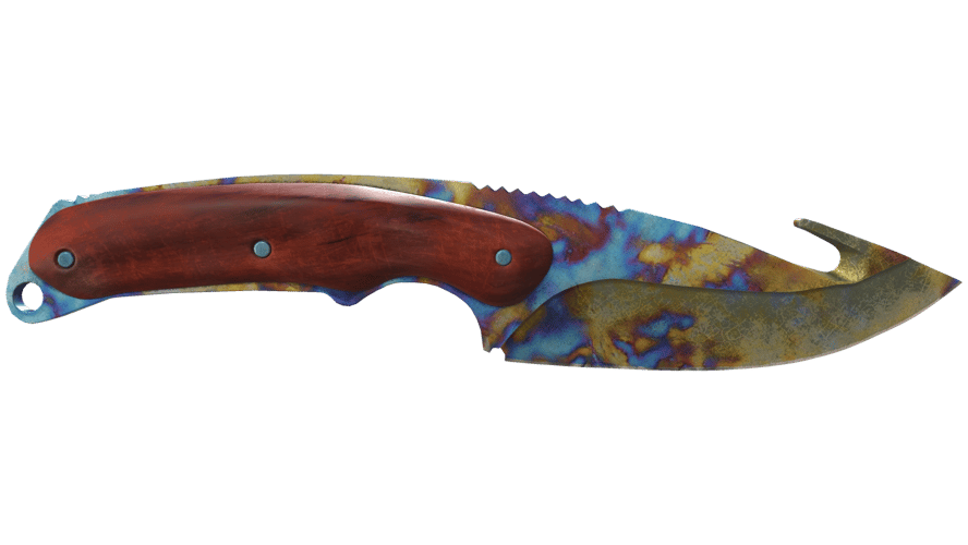 ★ Gut Knife | Case Hardened (Well-Worn)