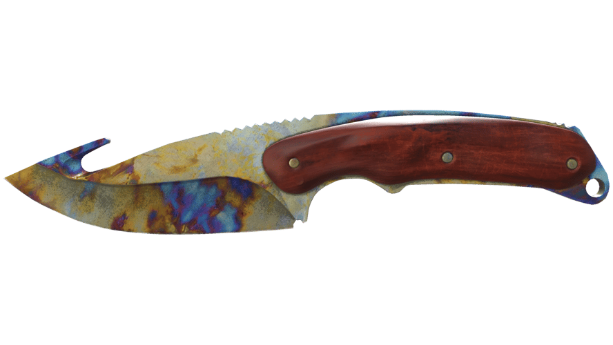 ★ Gut Knife | Case Hardened (Well-Worn)