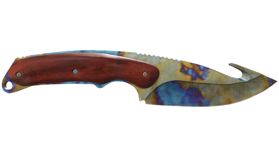 ★ Gut Knife | Case Hardened (Well-Worn)
