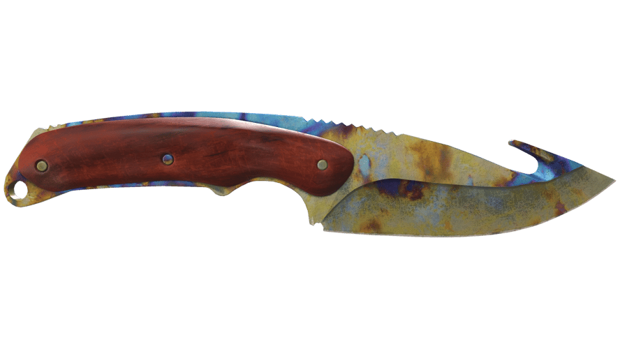 ★ Gut Knife | Case Hardened (Well-Worn)