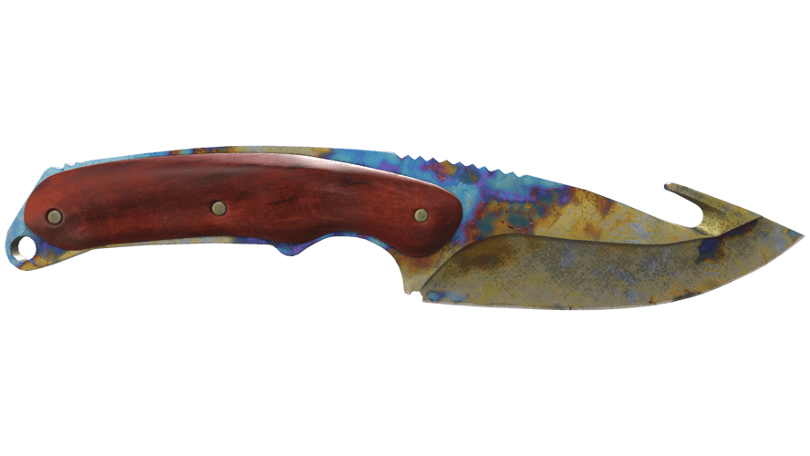 ★ Gut Knife | Case Hardened (Well-Worn)
