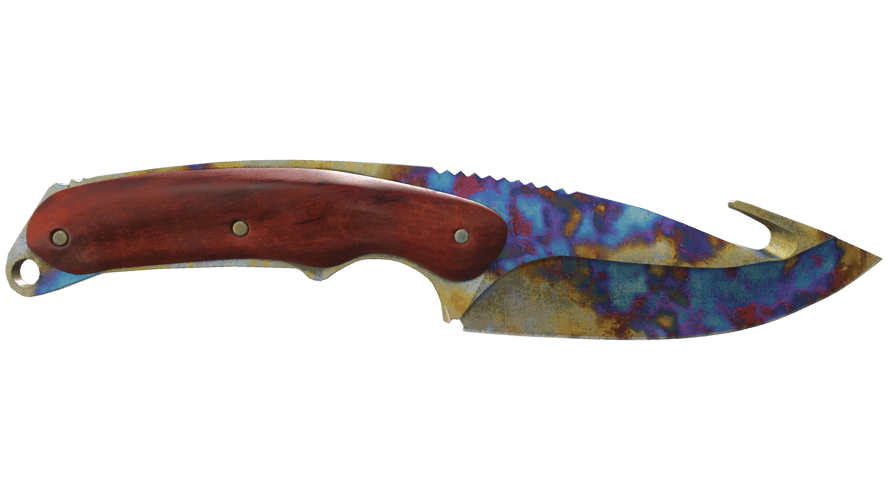 ★ Gut Knife | Case Hardened (Well-Worn)