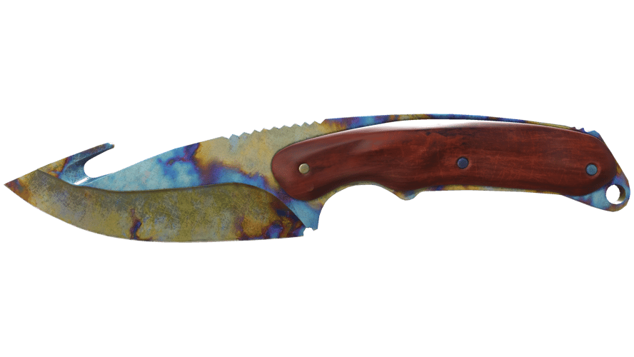 ★ Gut Knife | Case Hardened (Well-Worn)