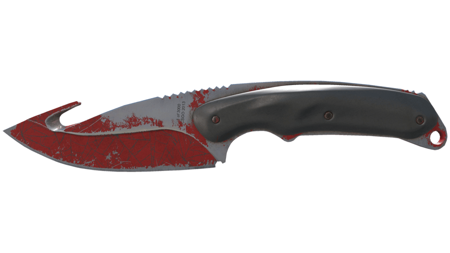 ★ Gut Knife | Crimson Web (Battle-Scarred)