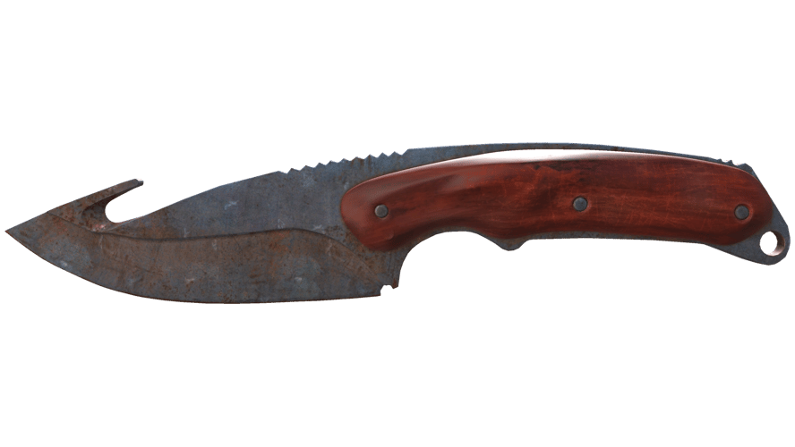 ★ Gut Knife | Rust Coat (Well-Worn)