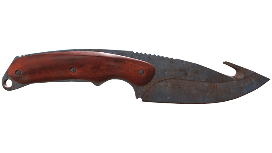 ★ Gut Knife | Rust Coat (Well-Worn)