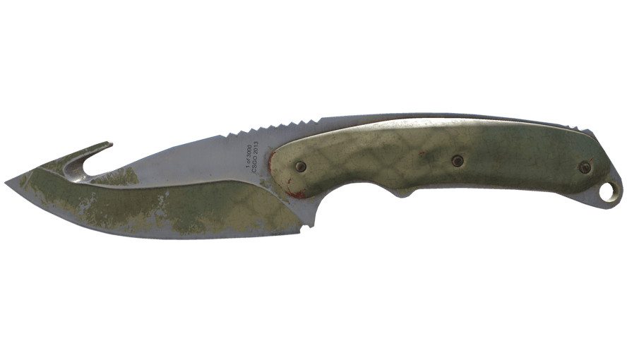 ★ Gut Knife | Safari Mesh (Battle-Scarred)