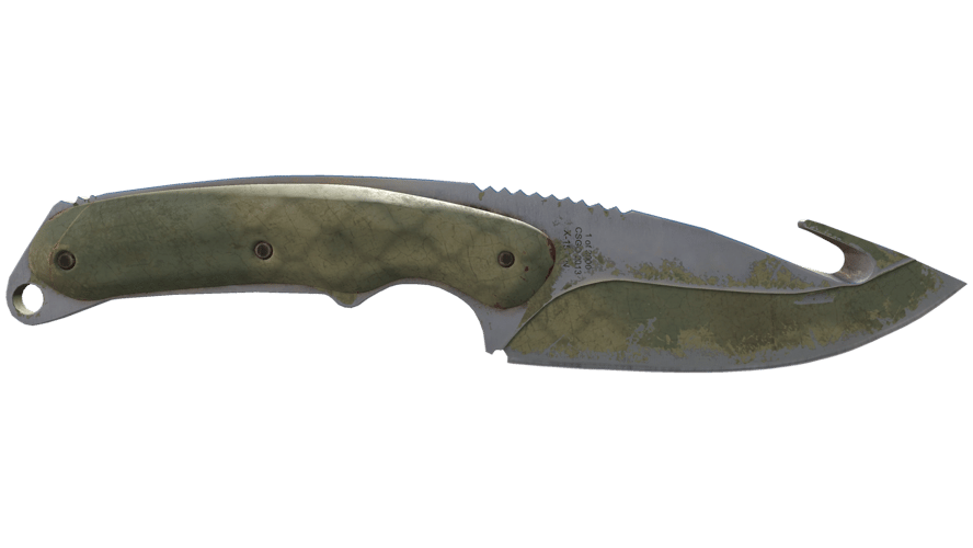 ★ Gut Knife | Safari Mesh (Battle-Scarred)
