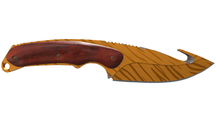 ★ Gut Knife | Tiger Tooth (Minimal Wear)