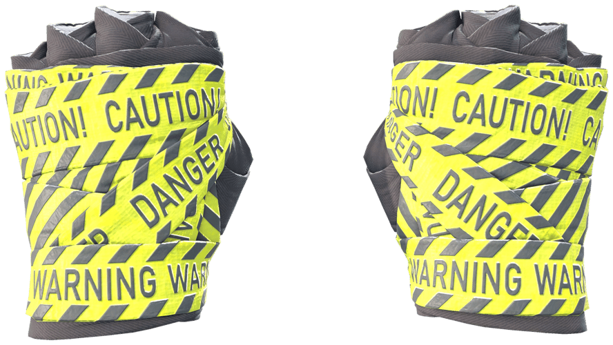 ★ Hand Wraps | CAUTION! (Factory New)