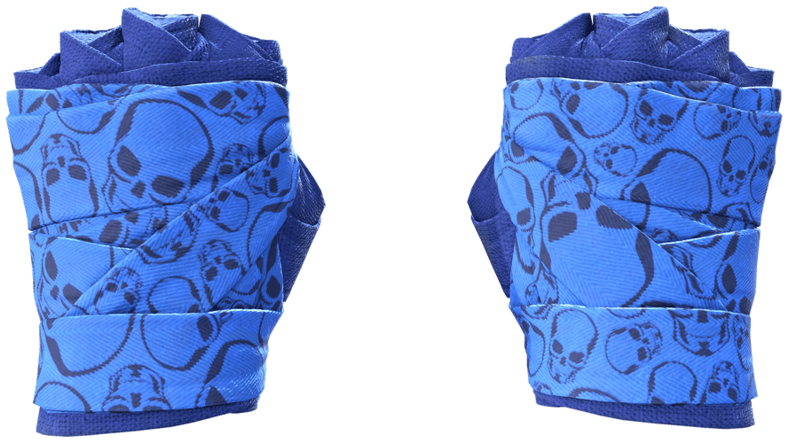 ★ Hand Wraps | Cobalt Skulls (Factory New)