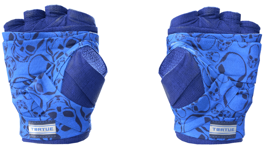 ★ Hand Wraps | Cobalt Skulls (Minimal Wear)