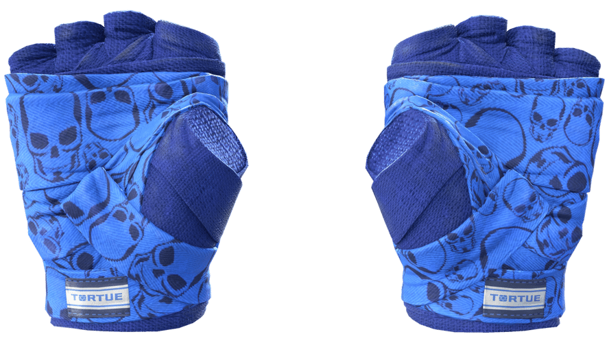 ★ Hand Wraps | Cobalt Skulls (Minimal Wear)