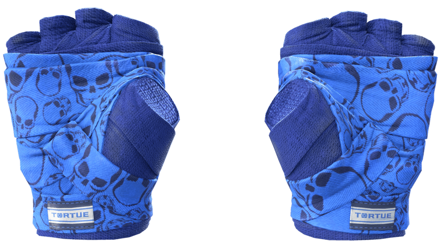 ★ Hand Wraps | Cobalt Skulls (Minimal Wear)