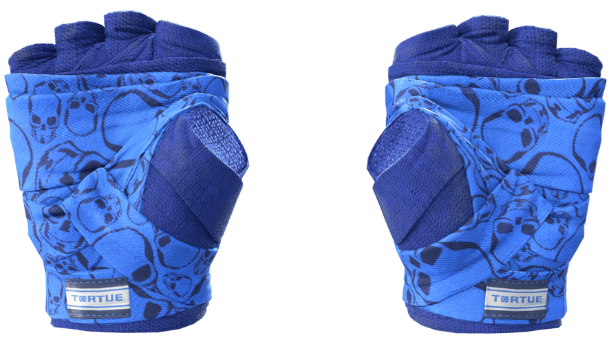 ★ Hand Wraps | Cobalt Skulls (Minimal Wear)