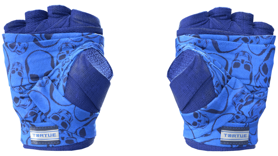 ★ Hand Wraps | Cobalt Skulls (Minimal Wear)