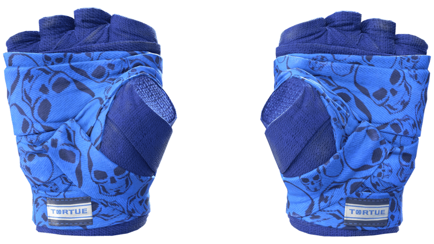 ★ Hand Wraps | Cobalt Skulls (Minimal Wear)