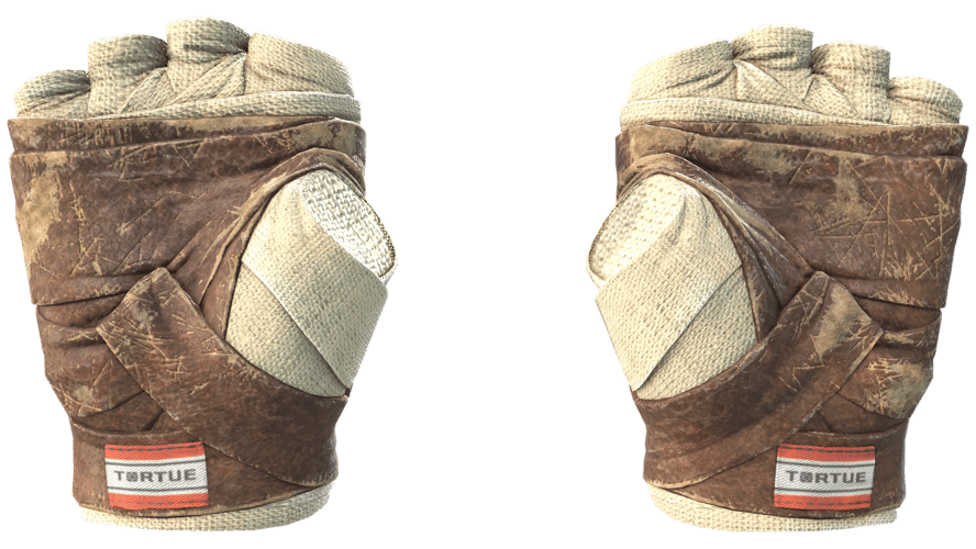 ★ Hand Wraps | Leather (Well-Worn)