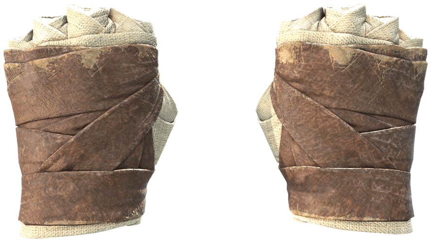 ★ Hand Wraps | Leather (Well-Worn)