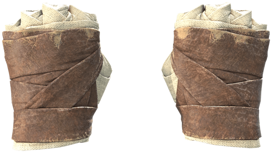 ★ Hand Wraps | Leather (Well-Worn)