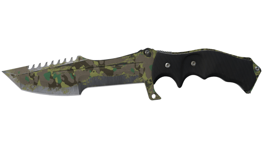★ Huntsman Knife | Boreal Forest (Well-Worn)