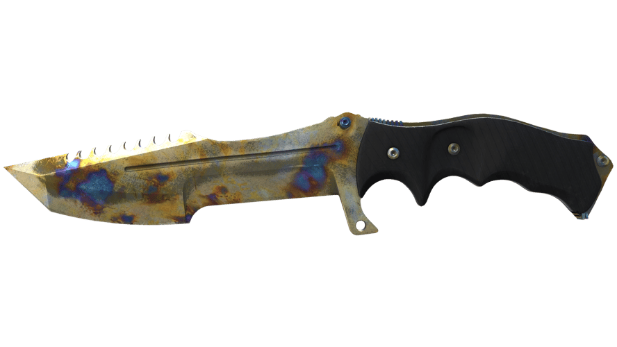 ★ Huntsman Knife | Case Hardened (Battle-Scarred)