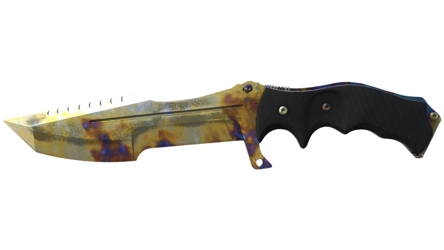 ★ Huntsman Knife | Case Hardened (Well-Worn)