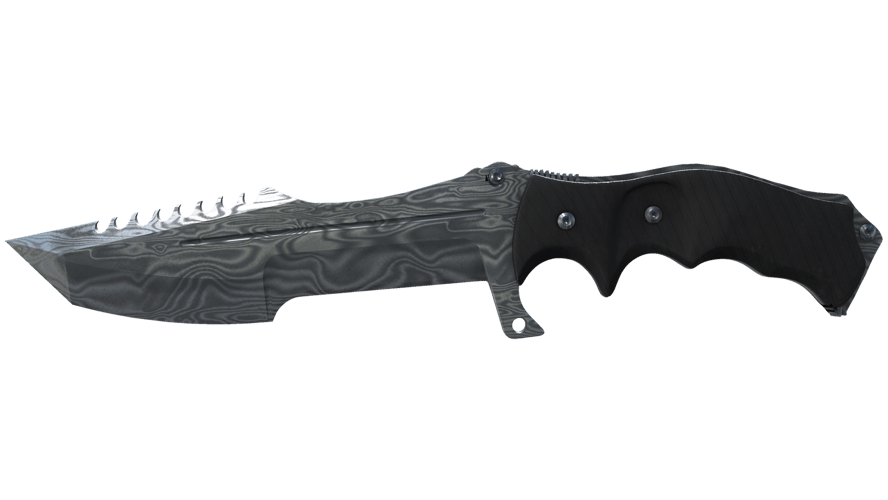 ★ Huntsman Knife | Damascus Steel (Battle-Scarred)