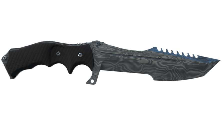 ★ Huntsman Knife | Damascus Steel (Battle-Scarred)