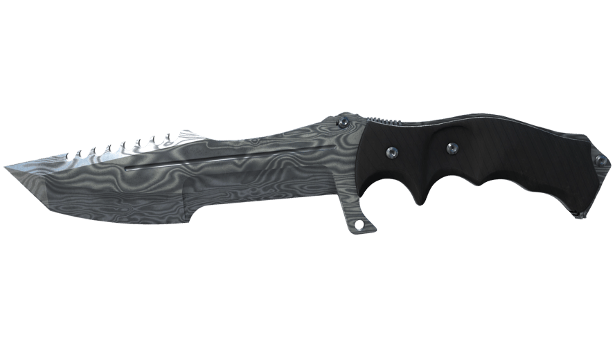 ★ Huntsman Knife | Damascus Steel (Well-Worn)