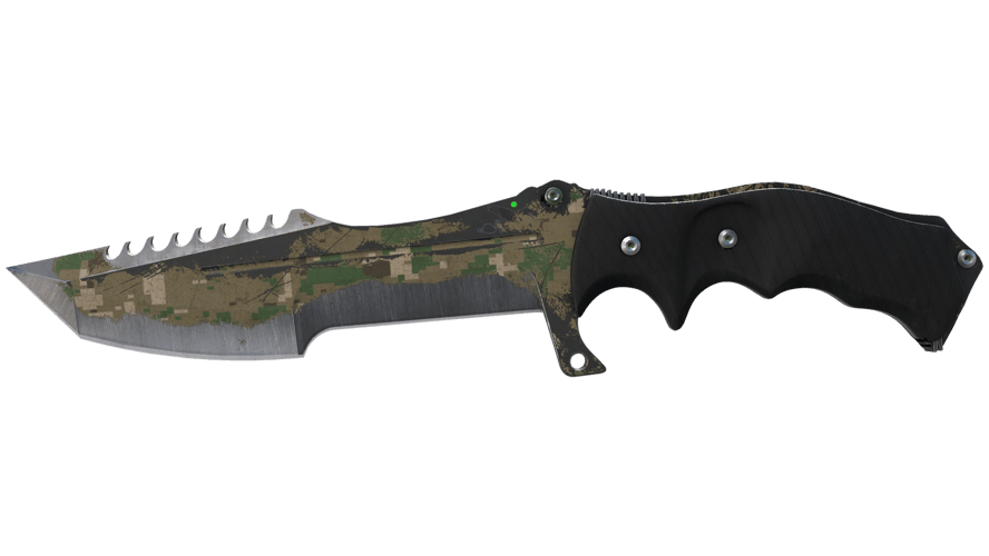 ★ Huntsman Knife | Forest DDPAT (Battle-Scarred)