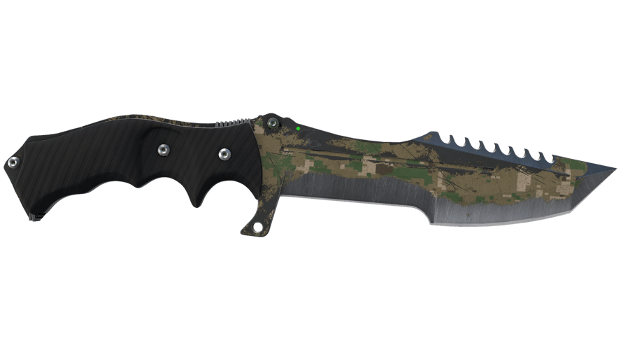 ★ Huntsman Knife | Forest DDPAT (Battle-Scarred)