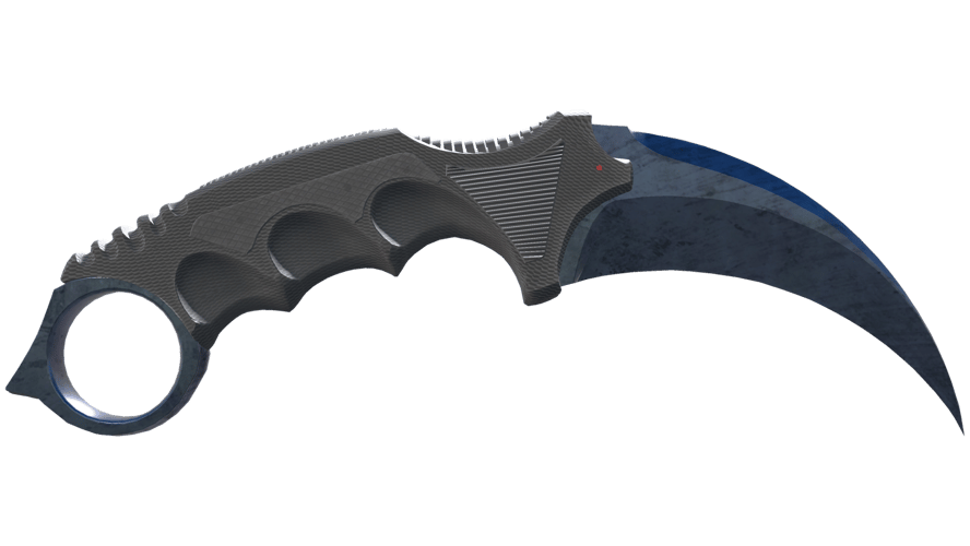 ★ Karambit | Blue Steel (Factory New)