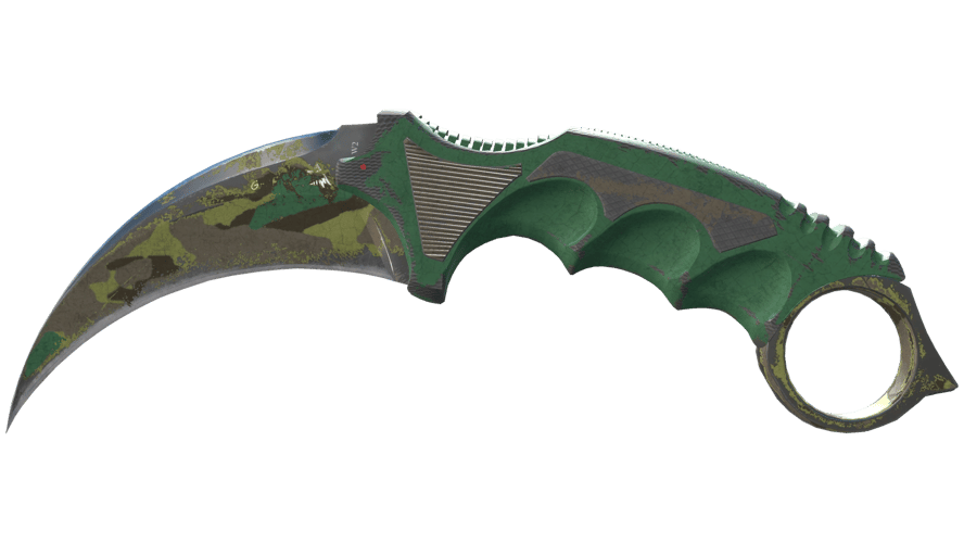 ★ Karambit | Boreal Forest (Battle-Scarred)
