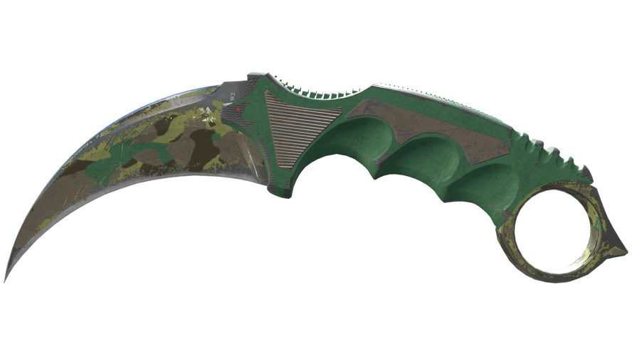 ★ Karambit | Boreal Forest (Battle-Scarred)
