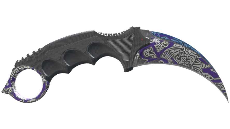 ★ Karambit | Freehand (Well-Worn)