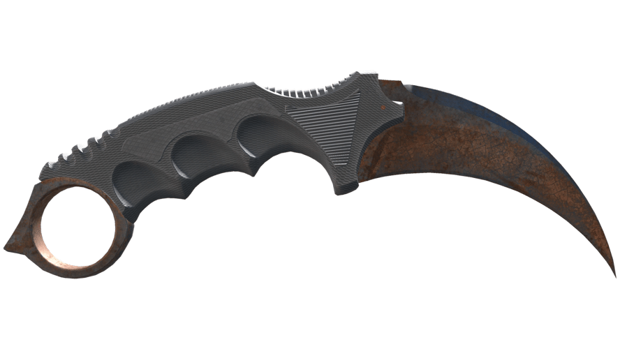 ★ Karambit | Rust Coat (Battle-Scarred)