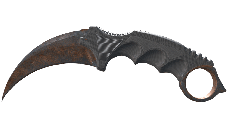 ★ Karambit | Rust Coat (Battle-Scarred)