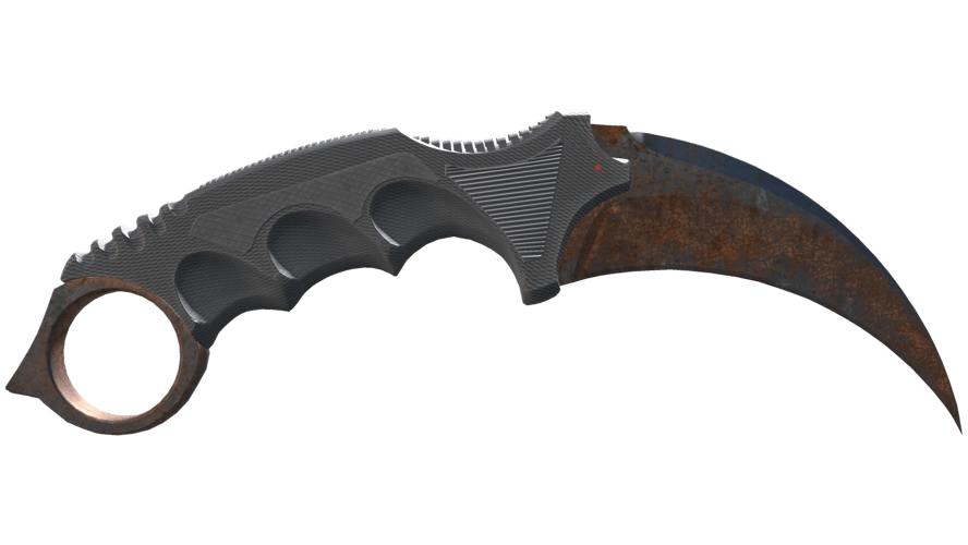★ Karambit | Rust Coat (Battle-Scarred)